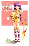  armor armored_dress asamiya_athena athena_(series) blush helmet highres king_of_fighters princess_athena purple_hair sword weapon 
