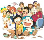  bell black_hair blonde_hair brown_hair closed_eyes collar doraemon doraemon:_nobita_no_himitsu_dougu_museum doraemon_(character) ginger_(doraemon) glasses gouda_takeshi grin hair_ribbon honekawa_suneo inspector_mustard kurt_hartmann long_hair minamoto_shizuka nobi_nobita pheecs ponytail popon professor_peppler red_eyes ribbon short_hair smile tears temk twintails violet_eyes wink 