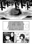  censored comic kawamura_reo long_hair monochrome mosaic_censoring multiple_girls sawaguchi_mai short_hair sono_hanabira_ni_kuchizuke_wo thumbs_up yuri_landim 