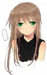  ... 1boy androgynous blush brown_hair child chousoku_spinner green_eyes houjouin_seito long_hair male trap young 