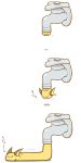  :3 cafe_(chuu_no_ouchi) chibi faucet no_humans pokemon pokemon_(creature) pokemon_(game) raichu smile 