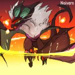 character_name claws fur nassuy no_humans noivern pokemon pokemon_(game) pokemon_xy solo tail wings 