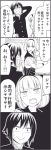  4koma comic hairband highres monochrome original school_uniform short_hair wakabayashi_toshiya 