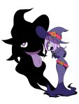  1girl hair_over_one_eye hat little_witch_academia s-now shadow sucy_manbabalan tongue witch witch_hat 