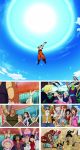 android_18 animated animated_gif brook bulma chi-chi_(dragon_ball) coco_(toriko) crossover dragon_ball dragon_ball_z franky hercule_satan komatsu_(toriko) krillin kuririn majin_buu mansam marron mr._satan muten_roushi nami nico_robin one_piece ox_king piccolo rin_(toriko) sani_(toriko) sanji setsuno_(toriko) son_gohan son_goku son_goten tina_(toriko) tony_tony_chopper toriko_(series) trunks_(dragon_ball) usopp videl