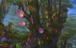  fantasy forest highres nature no_humans original scenery tree treehouse ucchiey 
