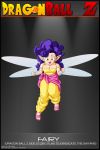  dragon_ball dragonball dragonball_z fairy female flip-flops purple_hair sandals wings 