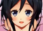  1girl aragaki_ayase black_hair blue_eyes long_hair merumayu nude open_mouth ore_no_imouto_ga_konna_ni_kawaii_wake_ga_nai solo 