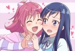  2girls aida_mana dokidoki!_precure hishikawa_rikka hyakuen_raitaa multiple_girls precure 