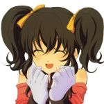  anise_tatlin black_hair gloves lowres smile solo syouwa39 tales_of_(series) tales_of_the_abyss twintails white_gloves 