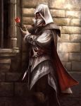  assassin&#039;s_creed_ii assassin's_creed_ii belt boots cloak ezio_auditore_da_firenze flower hidden_blade hood rose solo 
