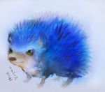  animal aoki_(fumomo) hedgehog no_humans realistic sonic sonic_the_hedgehog 