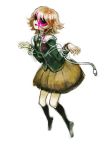  1boy airi2 blood cable crossdressinging dangan_ronpa fujisaki_chihiro skirt solo spoilers trap 