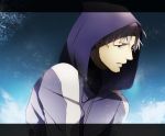  1boy amakura_(am_as) black_eyes fate/zero fate_(series) hood hoodie matou_kariya solo white_hair 
