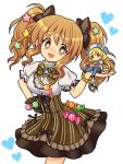  :3 beads bow bracelet candy corset cover dress food food_as_clothes food_themed_clothes fork futaba_anzu girotin_ginza hat ice_cream idolmaster idolmaster_cinderella_girls japanese jewelry minigirl moroboshi_kirari necklace rabbit skirt spoon star twintails 