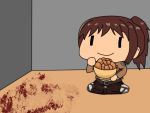  animated blood eating hidamari_sketch parody sasha_browse shingeki_no_kyojin 