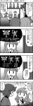  akiyama_yukari alisa comic dragon_quest girls_und_panzer highres isuzu_hana kay_(girls_und_panzer) long_image monochrome multiple_girls naomi nishizumi_miho reizei_mako short_hair takebe_saori tall_image translation_request uniform yuuki_akira 