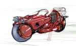  akira hayama_yuujirou highres motor_vehicle motorcycle neon_genesis_evangelion nerv no_humans rough vehicle 