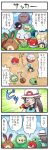  /\/\/\ 1girl 4koma :&lt; :&lt;&gt; blue_(pokemon) brown_hair closed_eyes comic electrode exeggcute fangs gastly grin gulpin hat koffing long_hair looking_back looking_up motion_lines open_mouth outdoors pointing poke_flute pokemoa pokemon pokemon_(creature) pokemon_(game) pokemon_bw2 sentret smile solosis sweatdrop translation_request tympole voltorb wailmer 