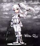  armored_core armored_core:_for_answer blue_eyes girl gloves gun rifle twintails white_glint 