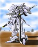  anjou armored_core armored_core_4 katana mecha sand sword 