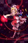  flandre_scarlet hat highres lovepayon ponytail red_eyes short_hair side_ponytail solo touhou wings yu_(lovepayon) 