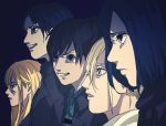  5girls annie_leonhardt christa_renz face mikasa_ackerman multiple_girls profile sasha_browse shingeki_no_kyojin ymir_(shingeki_no_kyojin) 