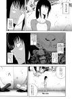  1boy 1girl comic gogiga_gagagigo monochrome mushroom_cloud original post-apocalypse ruins translated zombie 