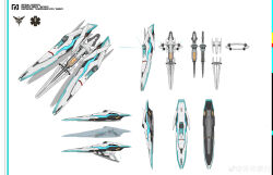  absurdres highres multiple_views no_humans official_art punishing:_gray_raven reference_sheet simple_background weapon weapon_focus weibo_logo weibo_watermark white_background wu_lun_wujin 