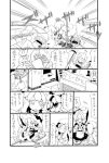  bicycle comic kawashiro_nitori kirisame_marisa konpaku_youmu konpaku_youmu_(ghost) kumoi_ichirin monochrome patchouli_knowledge touhou translation_request uni_mate 