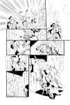  comic kawashiro_nitori kirisame_marisa monochrome patchouli_knowledge touhou translation_request uni_mate 