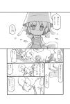  comic monochrome moriya_suwako touhou translation_request uni_mate 