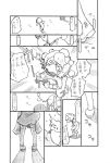  comic monochrome moriya_suwako touhou translation_request uni_mate 