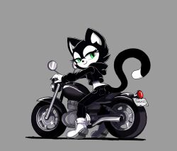 animated_gif artist_request cat cat_ears catgirl character_request charcter dream_jack furry gift happy motorcycle oc original rude 