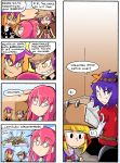  4koma comic finnish flying_spaghetti_monster hata_no_kokoro hijiri_byakuren moriya_suwako pyonta setz touhou toyosatomimi_no_miko yasaka_kanako 