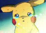  close-up no_humans pikachu pokemon pokemon_(creature) sad sin_(hitonatsu) tears 