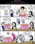  cake comic kimimaro_kaguya naruto orochimaru uchiha_sasuke yakushi_kabuto 