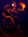  candle candlejack fire freakazoid! glowing_eyes night pirate_cashoo rope stitches 