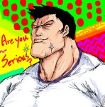  awesome chin gar manly serious_sam serious_sam_(character) sparkles 