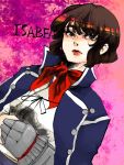  1girl brown_eyes brown_hair coat hpl0820 isabeau_(smt) shin_megami_tensei shin_megami_tensei_iv short_hair solo 