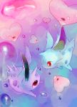  eye_contact luvdisc nidoran no_humans pokemon pokemon_(creature) pokemon_(game) underwater viu 