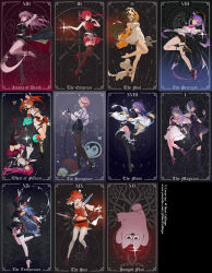  absurdres black_hair braid brown_hair gum_shrew highres hololive hololive_english houshou_marine houshou_marine_(1st_costume) inugami_korone inugami_korone_(1st_costume) koseki_bijou koseki_bijou_(1st_costume) moona_hoshinova moona_hoshinova_(1st_costume) mori_calliope mori_calliope_(1st_costume) multicolored_hair official_art ookami_mio ookami_mio_(1st_costume) orange_hair pink_hair red_eyes red_hair shiori_novella shiori_novella_(1st_costume) short_hair takanashi_kiara takanashi_kiara_(1st_costume) takane_lui takane_lui_(1st_costume) tokoyami_towa tokoyami_towa_(1st_costume) twin_braids twintails violet_eyes whip white_hair wolf_girl yellow_eyes 
