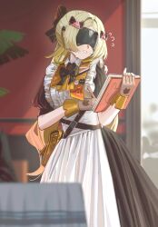  1girl long_hair maid trigger_(zenless_zone_zero) visor zenless_zone_zero 