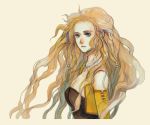  1girl blonde_hair celes_chere final_fantasy final_fantasy_vi floating_hair long_hair prema-ja solo 