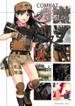  1girl assault_rifle gun highres m4_carbine mecha_to_identify rifle trigger_discipline tsurui weapon 