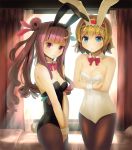  2girls alice_margatroid bunny_girl culter multiple_girls patchouli_knowledge touhou 