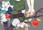  apple belt flower food fruit gloves ilia link nintendo the_legend_of_zelda twilight_princess yo_mo 