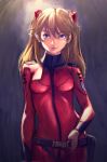  1girl belt blue_eyes boyaking breasts brown_hair cosplay crossover face hairpods lips long_hair neon_genesis_evangelion shikinami_asuka_langley sketch solo souryuu_asuka_langley uchuu_senkan_yamato_2199 