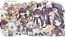  ! &gt;_&lt; 6+girls :&lt; :q ? absurdres anger_vein animal_ears animal_hands aqua_eyes arrow_(symbol) artist_name bang_dream! bang_dream!_it&#039;s_mygo!!!!! bird black_hair blank_eyes blonde_hair blue_eyes brown_hair cat_ears cat_girl cat_paw cat_tail chicken commentary_request food hanasakigawa_school_uniform heterochromia highres hiromachi_nanami ice_cream ichigaya_arisa kaname_raana kemonomimi_mode llllwewewe matcha_(food) misumi_uika mole mole_under_eye multiple_girls neck_ribbon purple_hair red_ribbon ribbon school_uniform shiina_taki speech_bubble sweat tail tamade_chiyu thought_bubble tongue tongue_out toyama_kasumi twitter_username violet_eyes white_hair yahata_umiri yellow_eyes |_| 