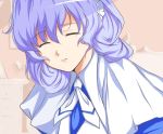  blue_hair bust chobits closed_eyes hairband maid solo tenpura_(artist) yuzuki 